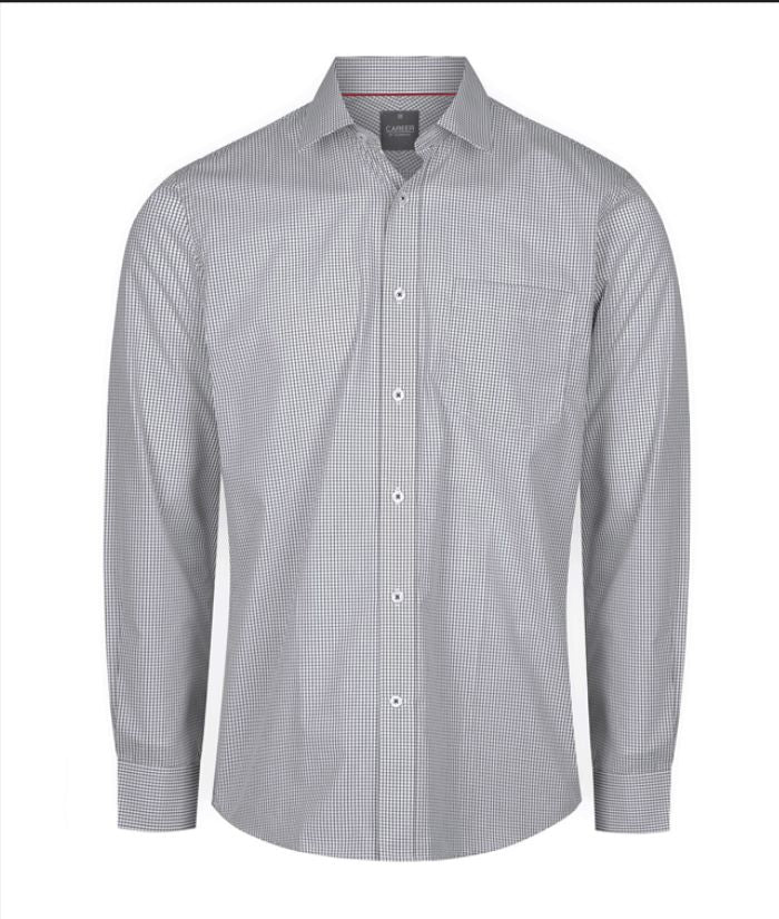 FAWKNER MICRO CHECK LONG SLEEVE SHIRT