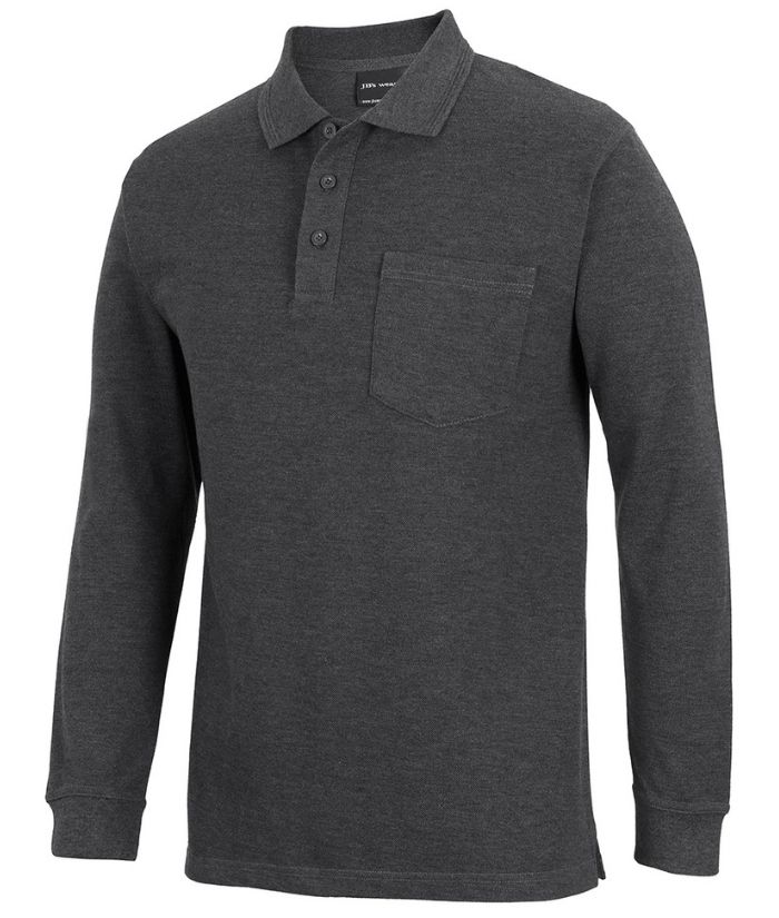 210 L/S Pocket Polo - Ticketwear NZ