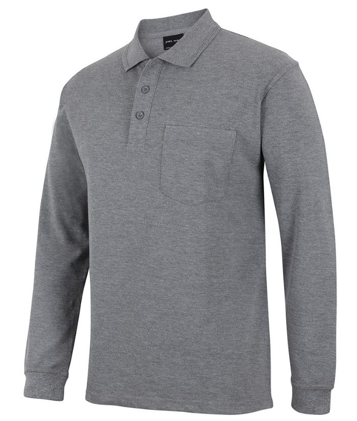 210 L/S Pocket Polo - Ticketwear NZ