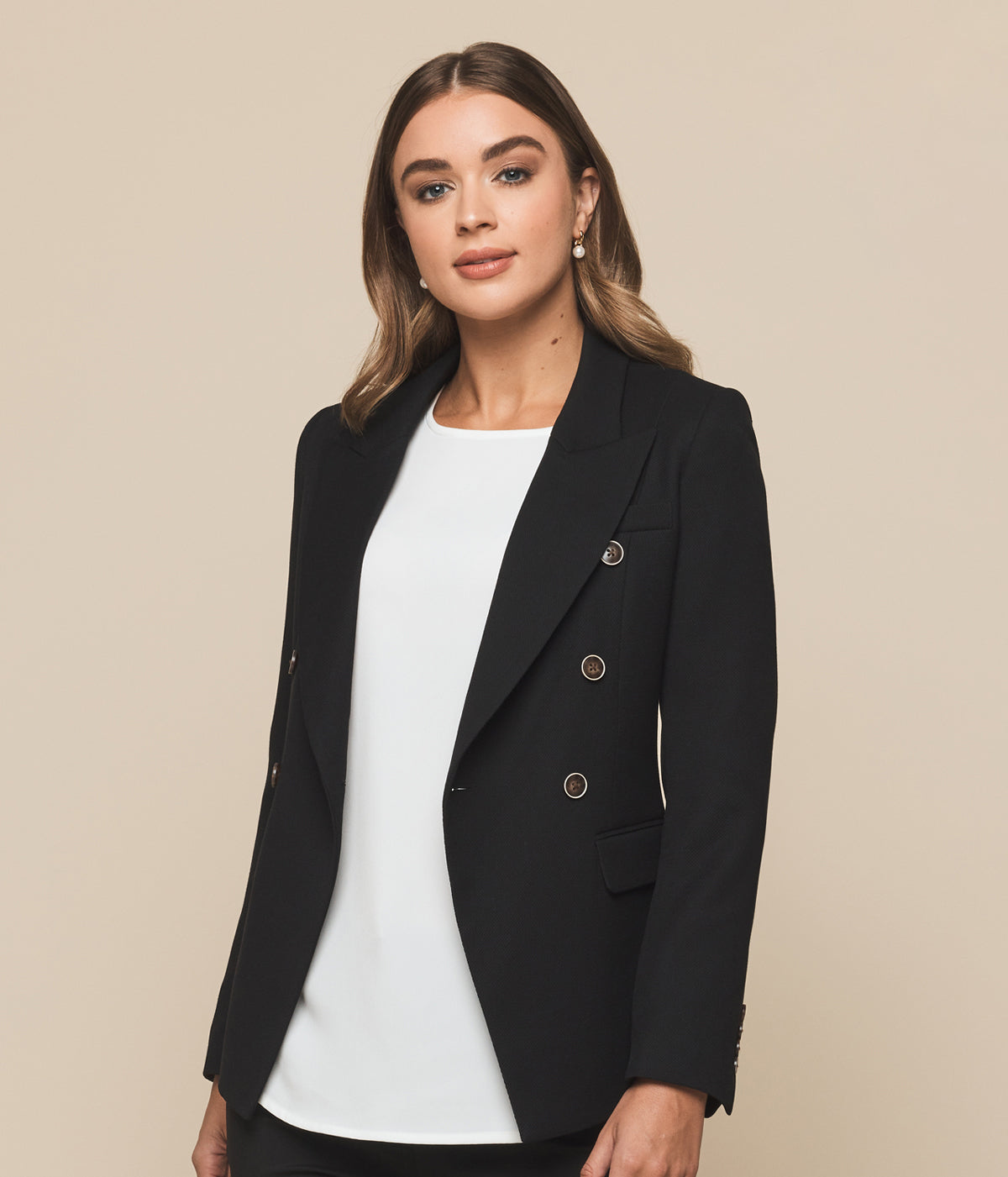 Bronte Womens Double Breasted Jacket