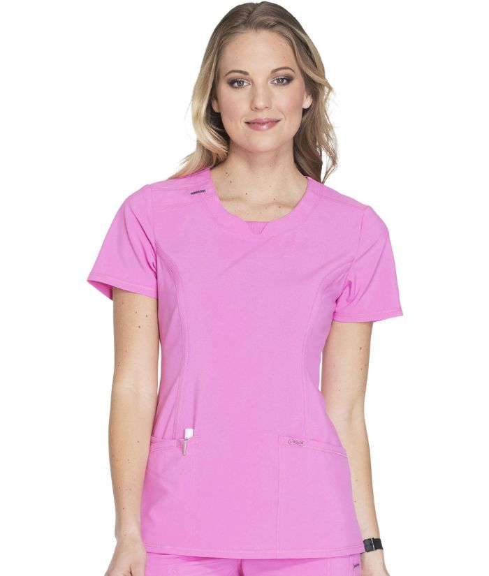 Infinity Round Neck Scrub Top