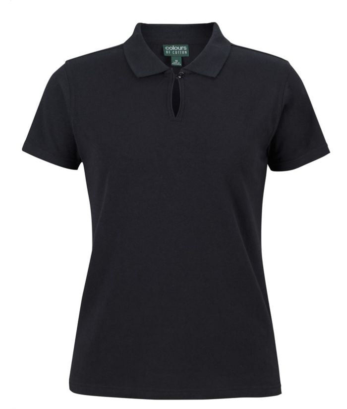 C of C Ladies Cotton Stretch Short Sleeve Polo