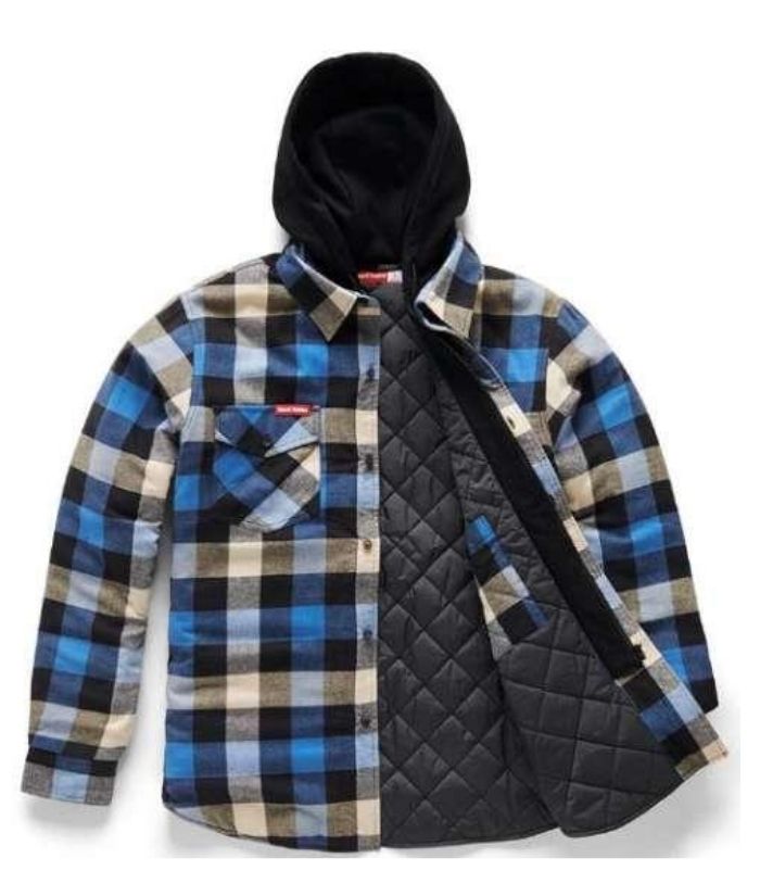 3056 - Quilted Flannel Jacket - Ticketwear NZ