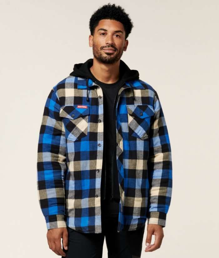 3056 - Quilted Flannel Jacket - Ticketwear NZ