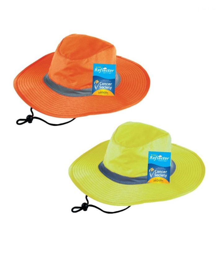 Hi Vis Reflector Safety Hat