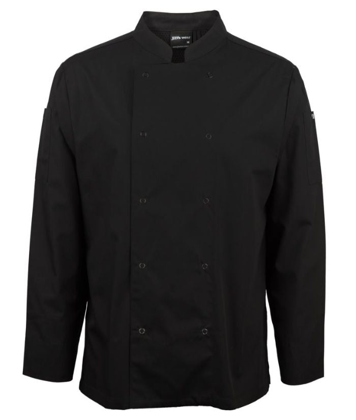 JB's L/S Snap Button Chefs Jacket