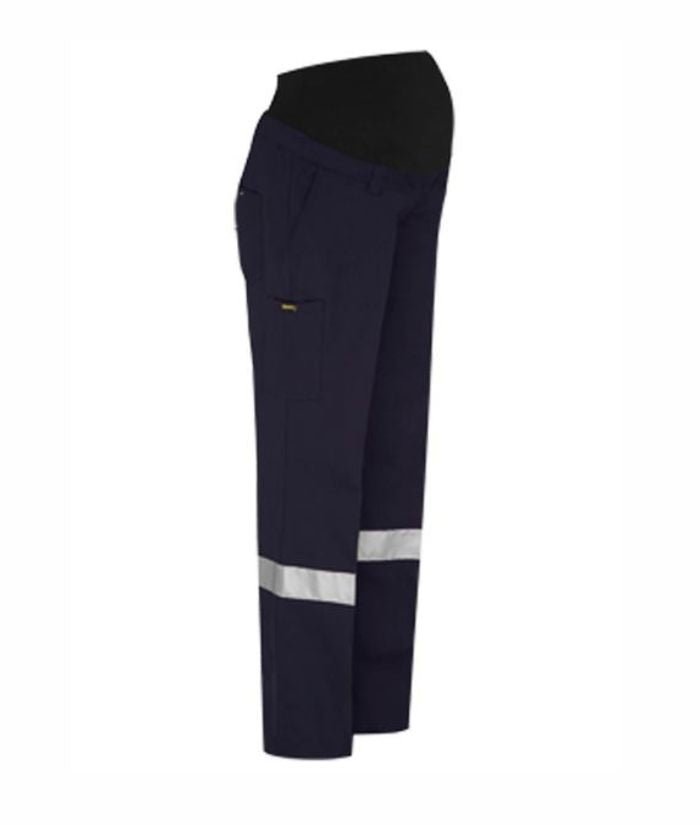 3M Taped Maternity Drill Work Pant - Ticketwear NZ