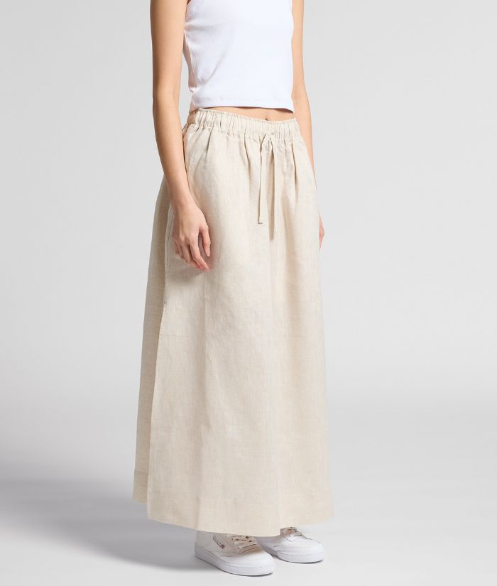 WO'S LINEN SKIRT