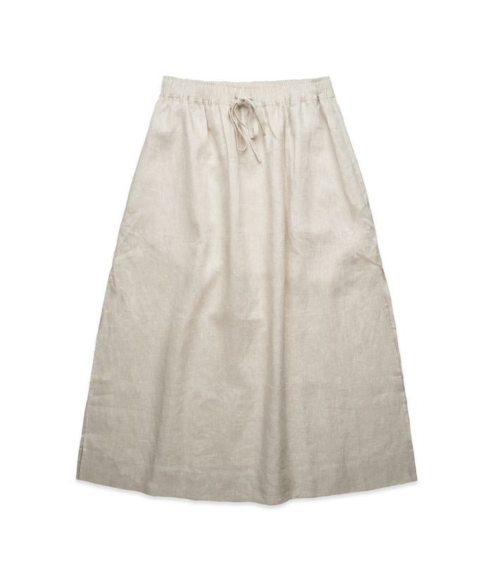 WO&#39;S LINEN SKIRT