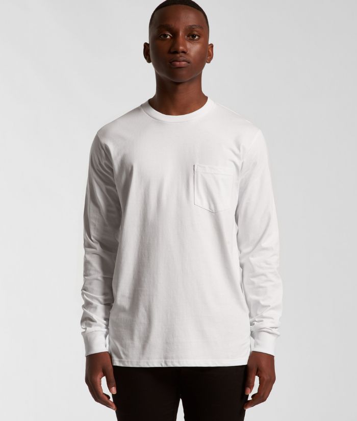 Classic Long Sleeve Pocket Tee