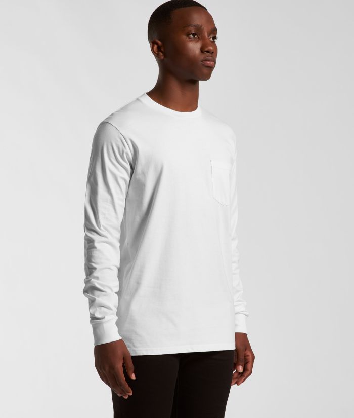 Classic Long Sleeve Pocket Tee