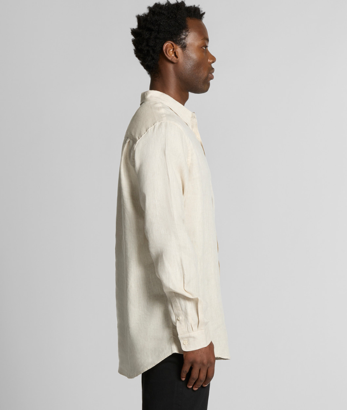 Linen Men's Long Sleeve Shirt