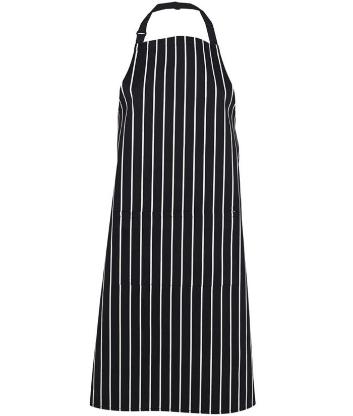 JB's Bib Striped Apron with Pocket