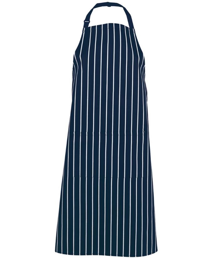 JB's Bib Striped Apron with Pocket