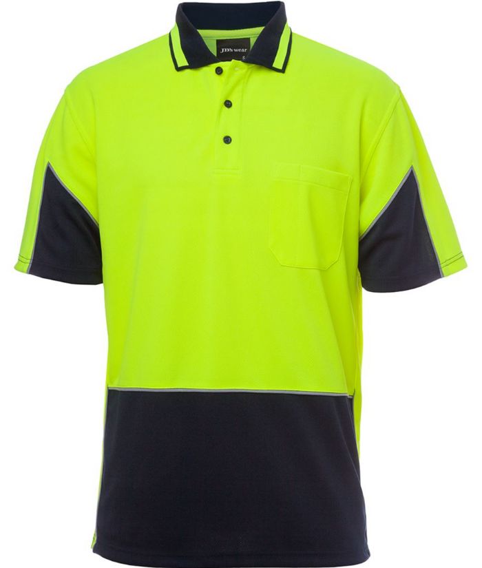 JB'S HI VIS S/S GAP POLO