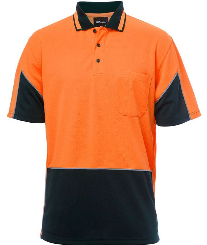 JB'S HI VIS S/S GAP POLO