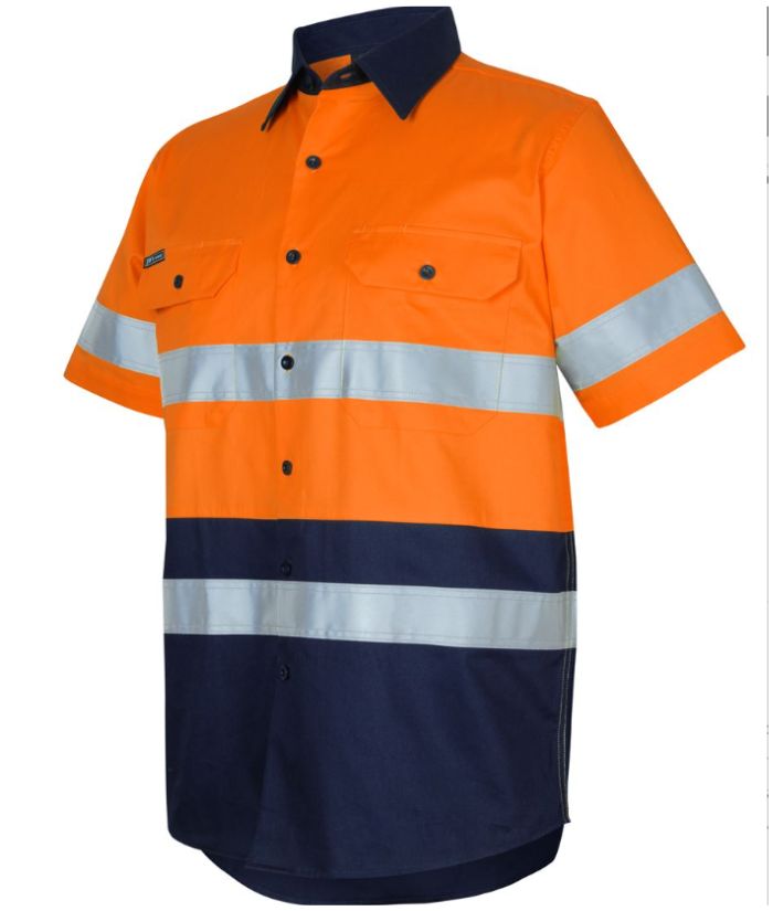 JB'S Hi Viz Day Night Short Sleeve 150g Work Shirt