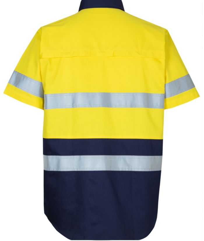 JB&#39;S Hi Viz Day Night Short Sleeve 150g Work Shirt