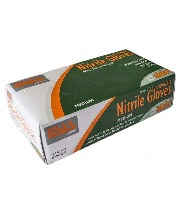 Nitrile Gloves Short Cuff- 240mm