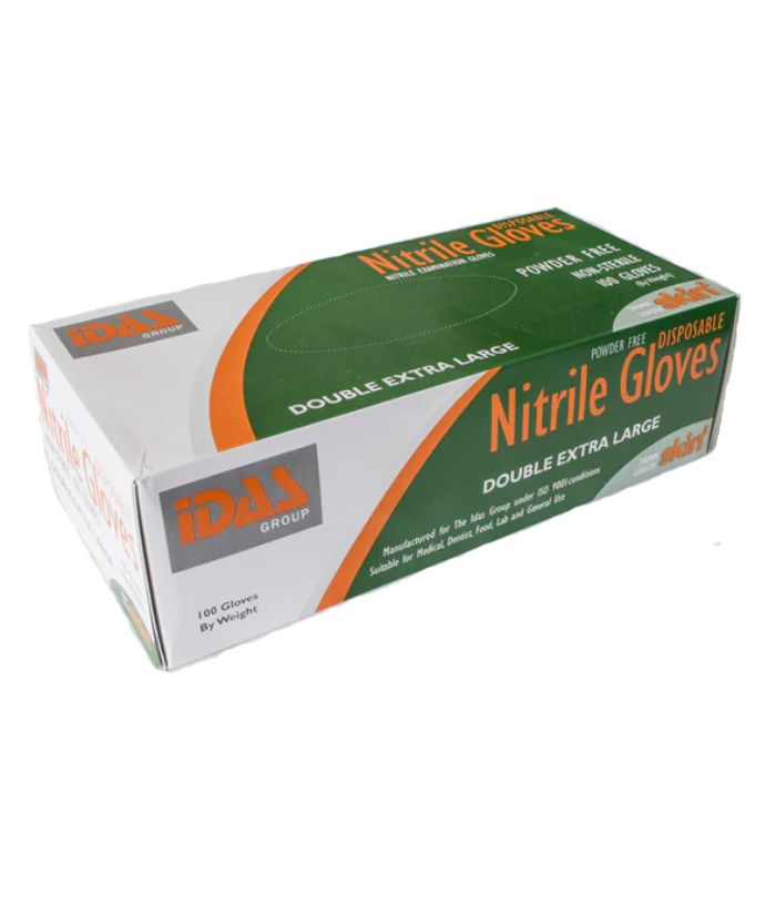 1000 Nitrile Gloves - Long Cuff 300mm