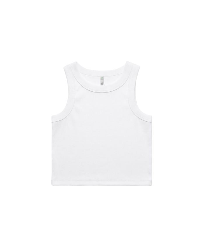 Wo's Organic Rib Crop Tank