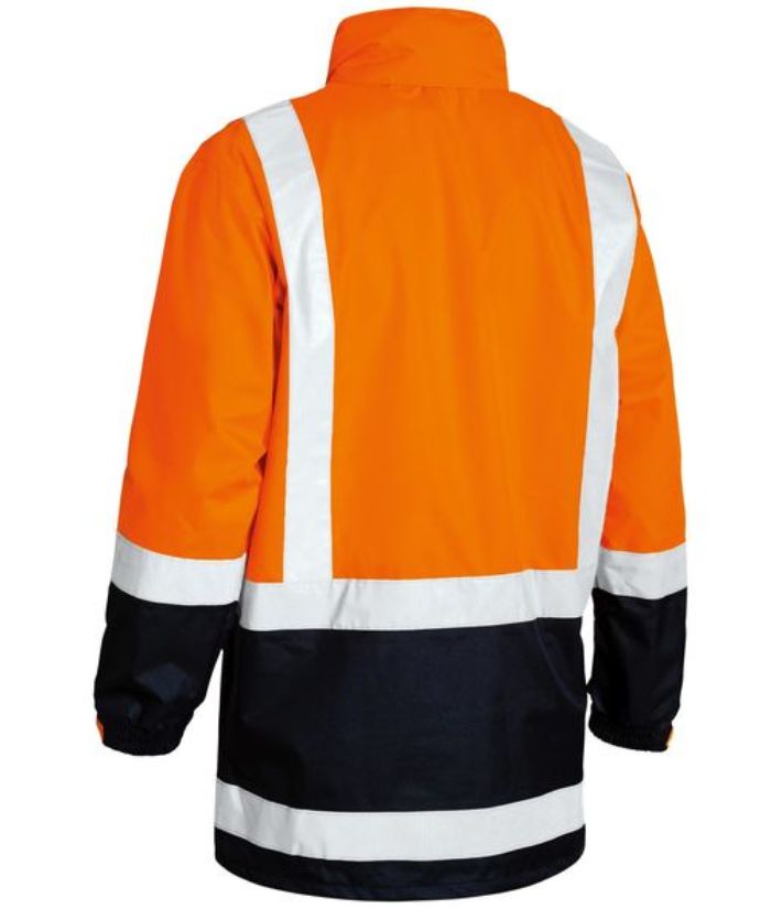 Taped Hi Vis Rain Shell Jacket