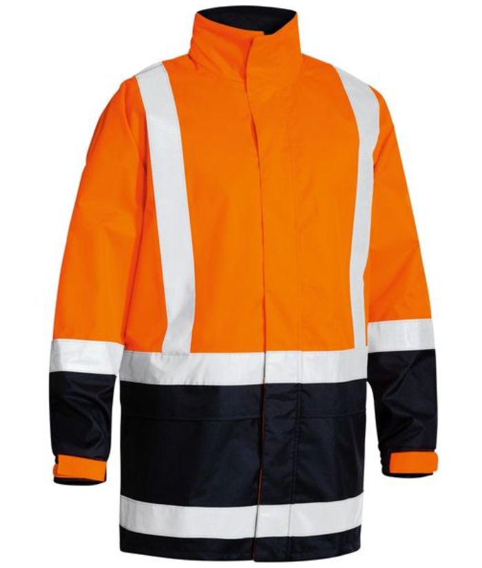 Taped Hi Vis Rain Shell Jacket