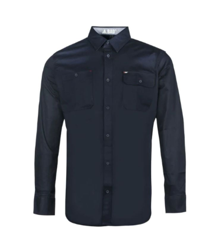 BAD Workwear Stretch Long Sleeve Work Shirt