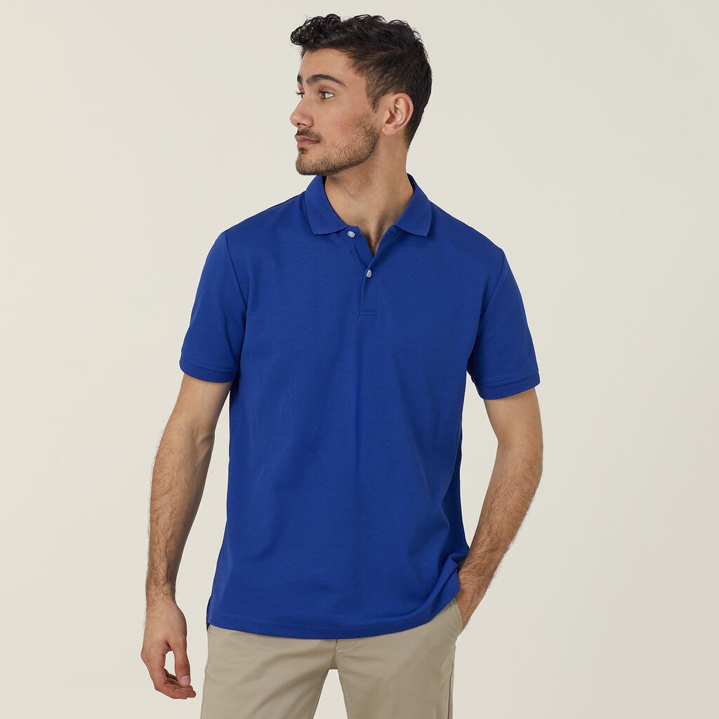 ANTIBACTERIAL POLYFACE SHORT SLEEVE POLO