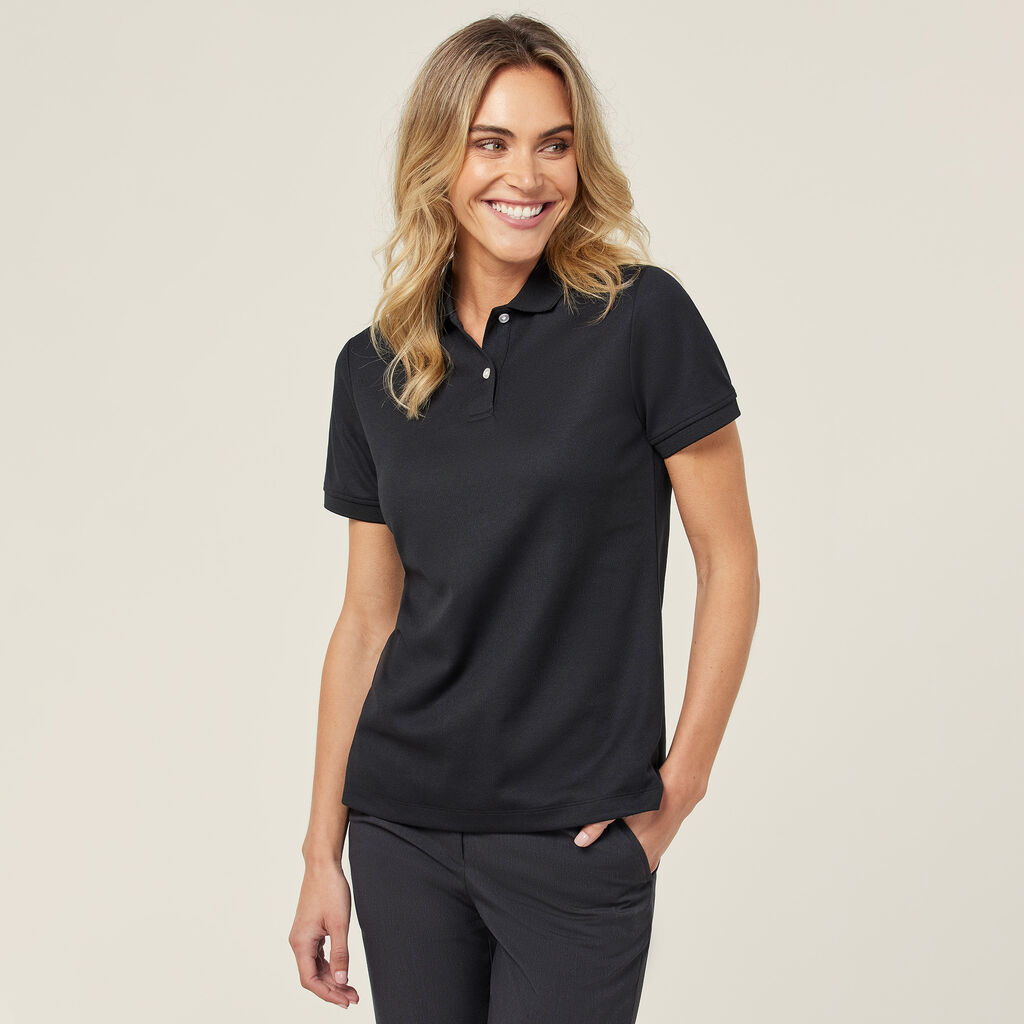 ANTIBACTERIAL POLYFACE SHORT SLEEVE POLO