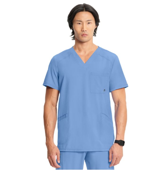 Infinity Men's V-Neck Scrub Top