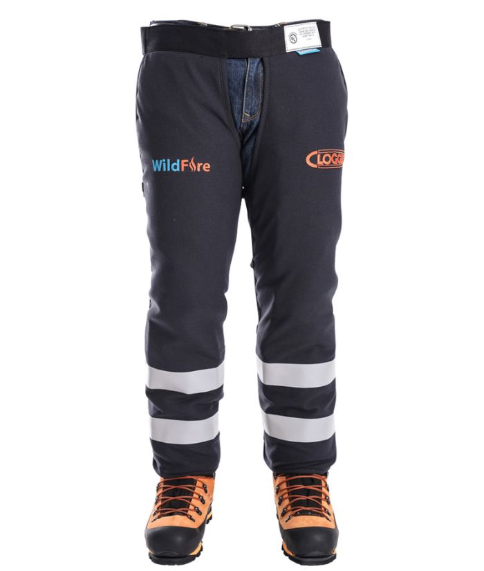 Clogger Wildfire Fire Resistant Chainsaw Chaps for Bushfire Crews