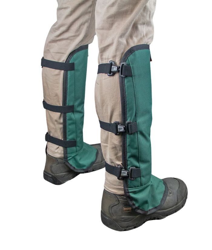 Clogger Gen2 Line Trimmer Gaiters for Use with Weed Eaters (Clipped Closure)