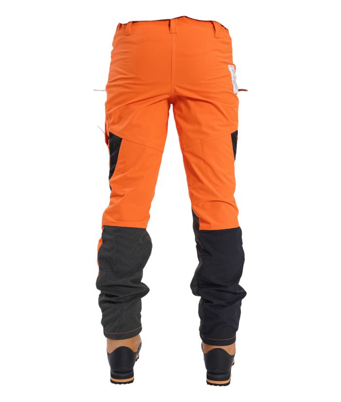 Clogger Zero Gen2 Light and Cool Men's Chainsaw Trousers - Hi Vis Orange