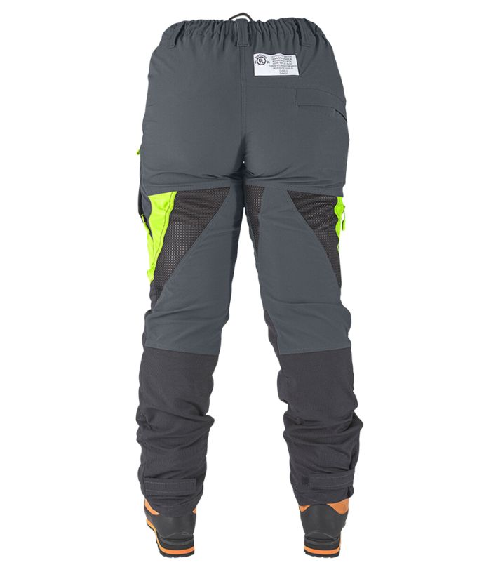 Clogger Zero Ultra Women's Premium Chainsaw Trousers - Grey/Green