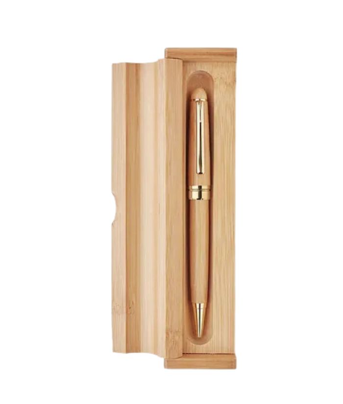 Etna Bamboo Pen in Box