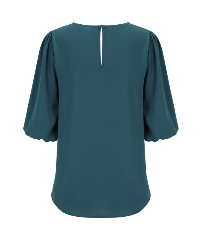 POPPY PUFF SLEEVE TOP