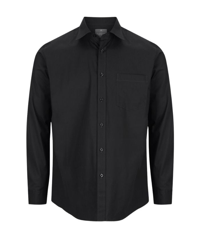 OLSEN MEN'S COTTON STRETCH SHIRT