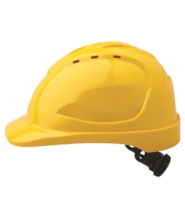 HARD HAT  -VENTED, RATCHET HARNESS