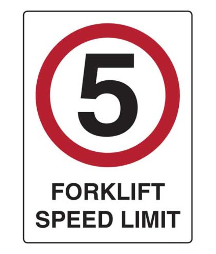 Forklift Speed Limit 5kms