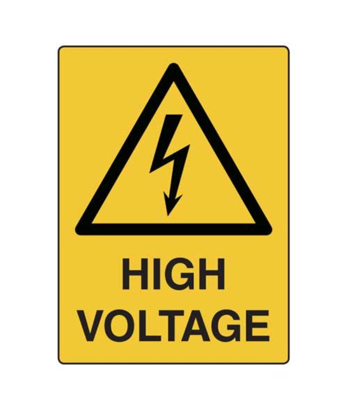 High Voltage Sign