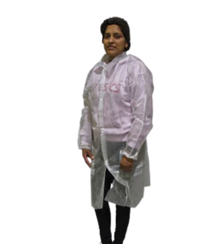 50 Disposable Lab Coats