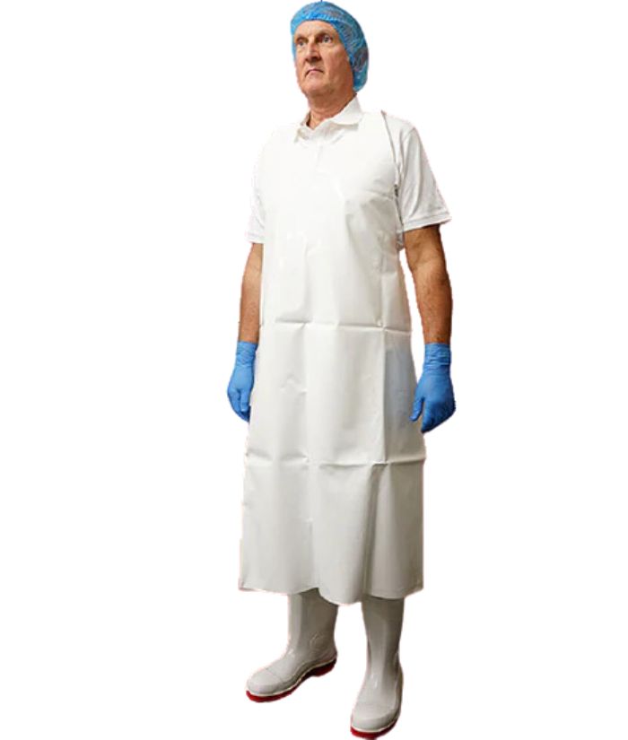 10 Biodegradable TPU Aprons with Neck Ring