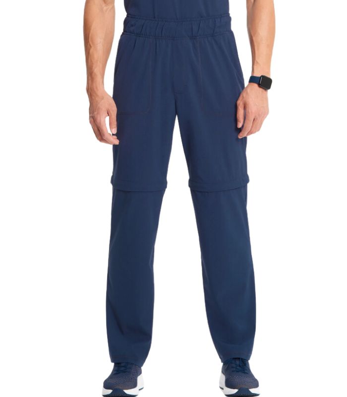 Infinity GNR8 Men's Mid Rise Straight Leg Zip Off Scrub Pant