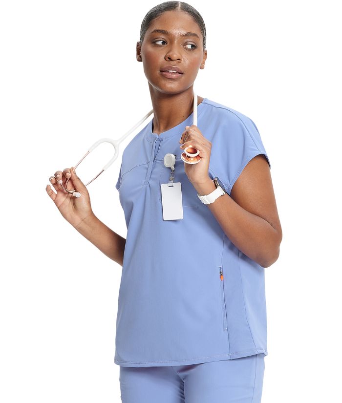 Infinity GNR8 Henley Scrub Top