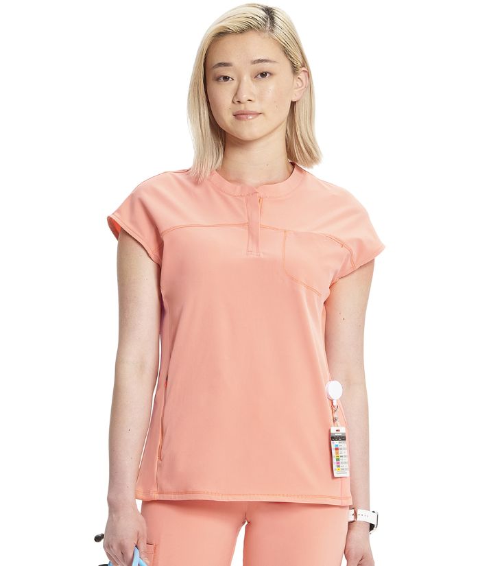 Infinity GNR8 Henley Scrub Top