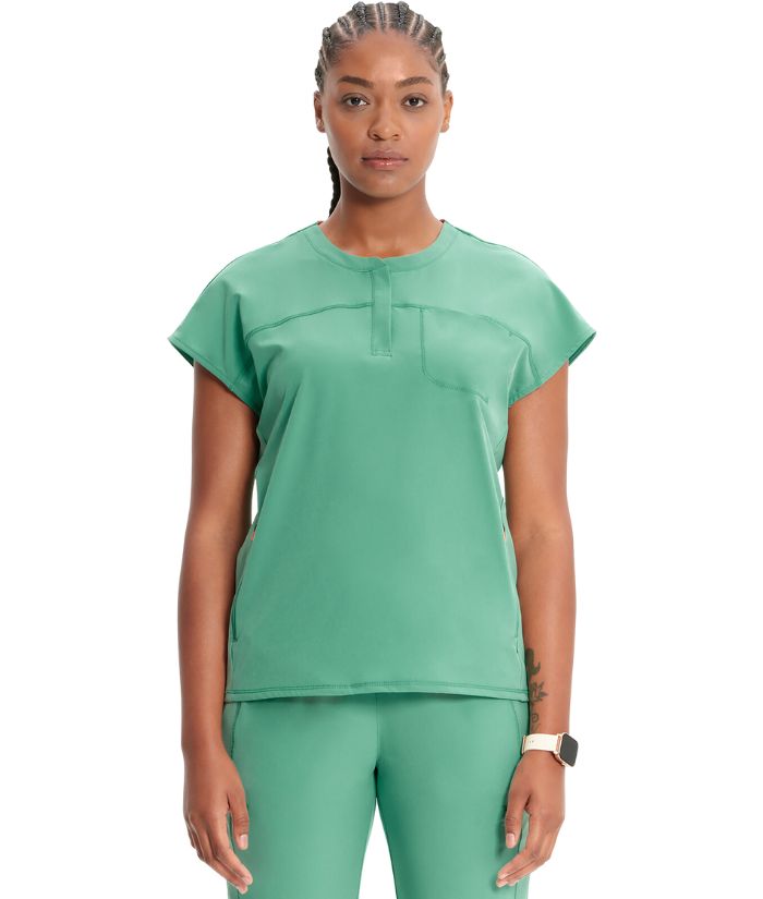 Infinity GNR8 Henley Scrub Top