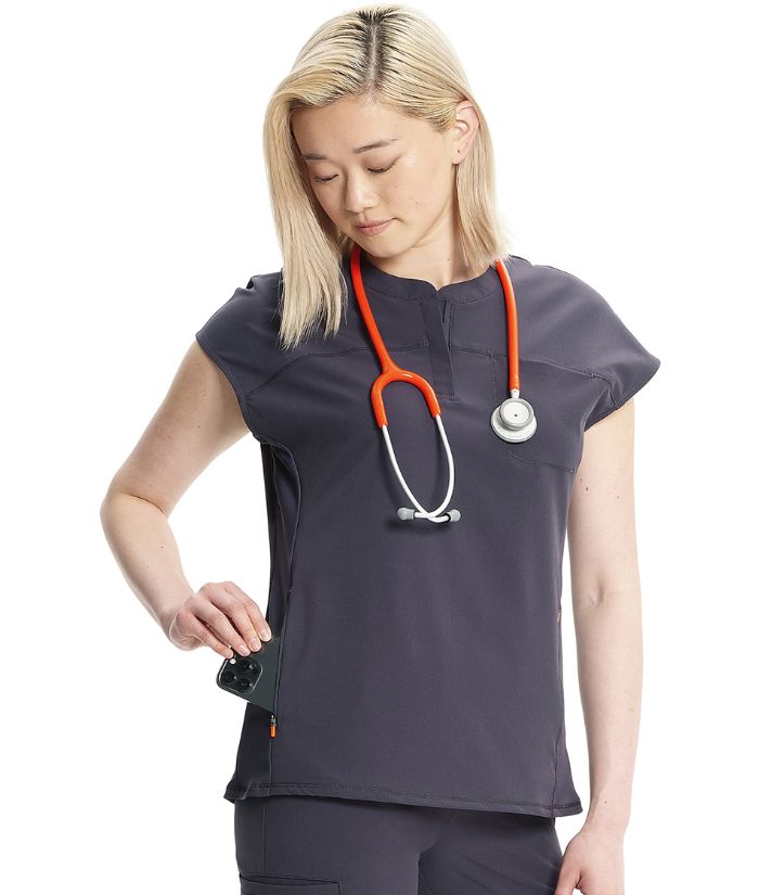 Infinity GNR8 Henley Scrub Top