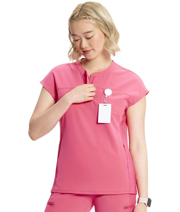 Infinity GNR8 Henley Scrub Top