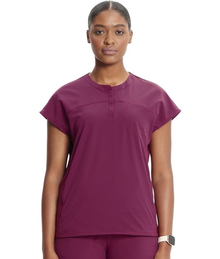 Infinity GNR8 Henley Scrub Top